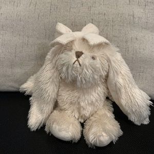 Louise Mansen White Dog Plush